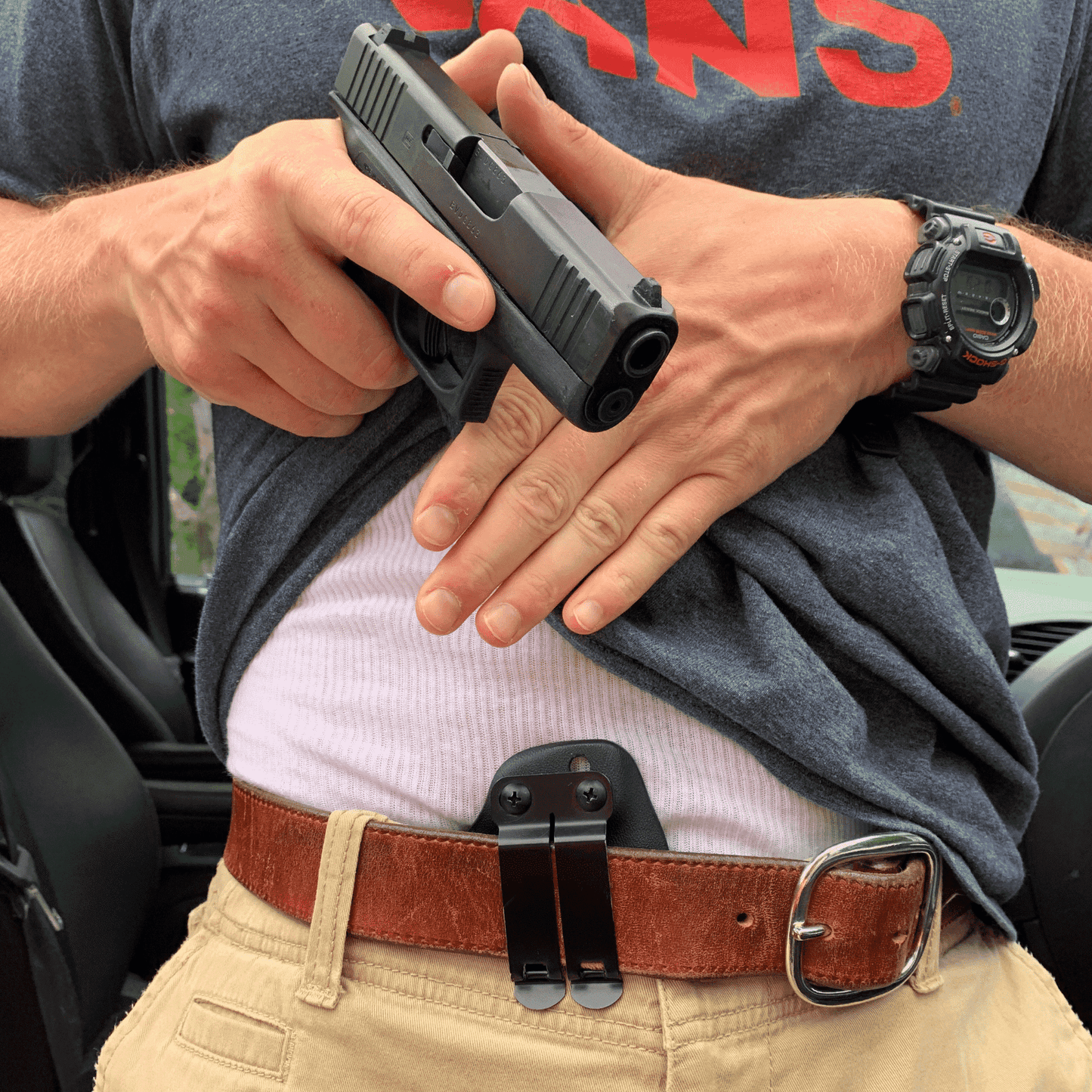 Holster——Rapid Access, Complete Concealment, and All-Day Comfort.